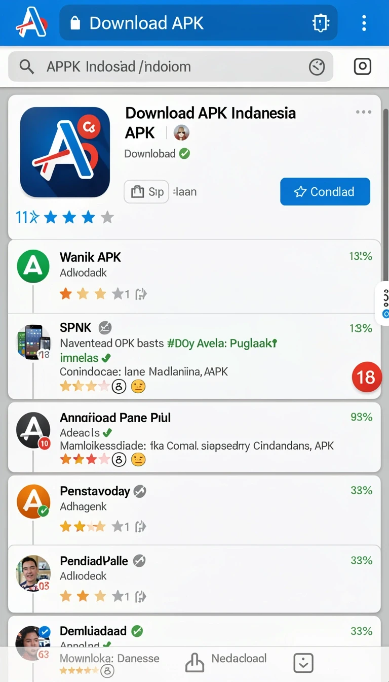Tampilan utama aplikasi Download Aplikasi api5000 Terbaru untuk HP Android yang intuitif dan efisien.